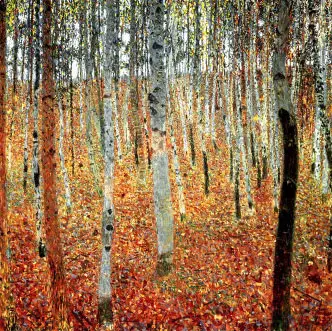 Forest of Beech Trees Gustav Klimt